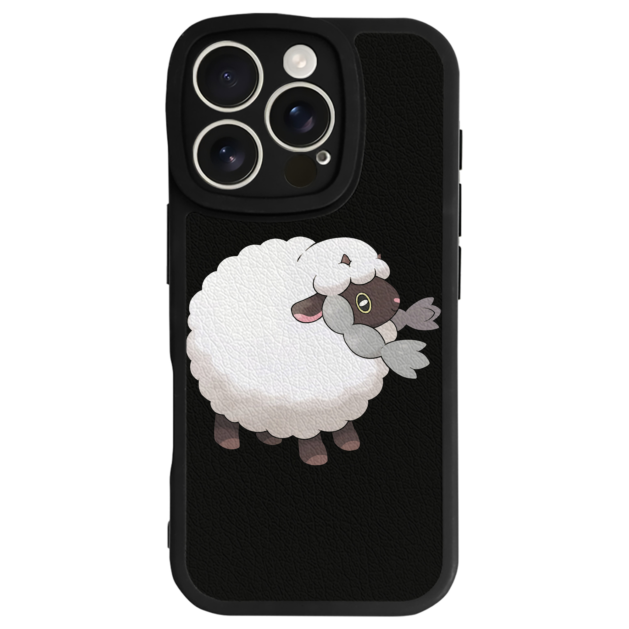 （画像用） ポケットモンスター Pokémon 【iPhone 16シリーズ対応】シリコンスマホケース（レザー調） 材質：シリコン